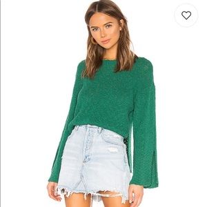 NWT Cupcakes & Cashmere Kaya Sweater Bell Sleeve